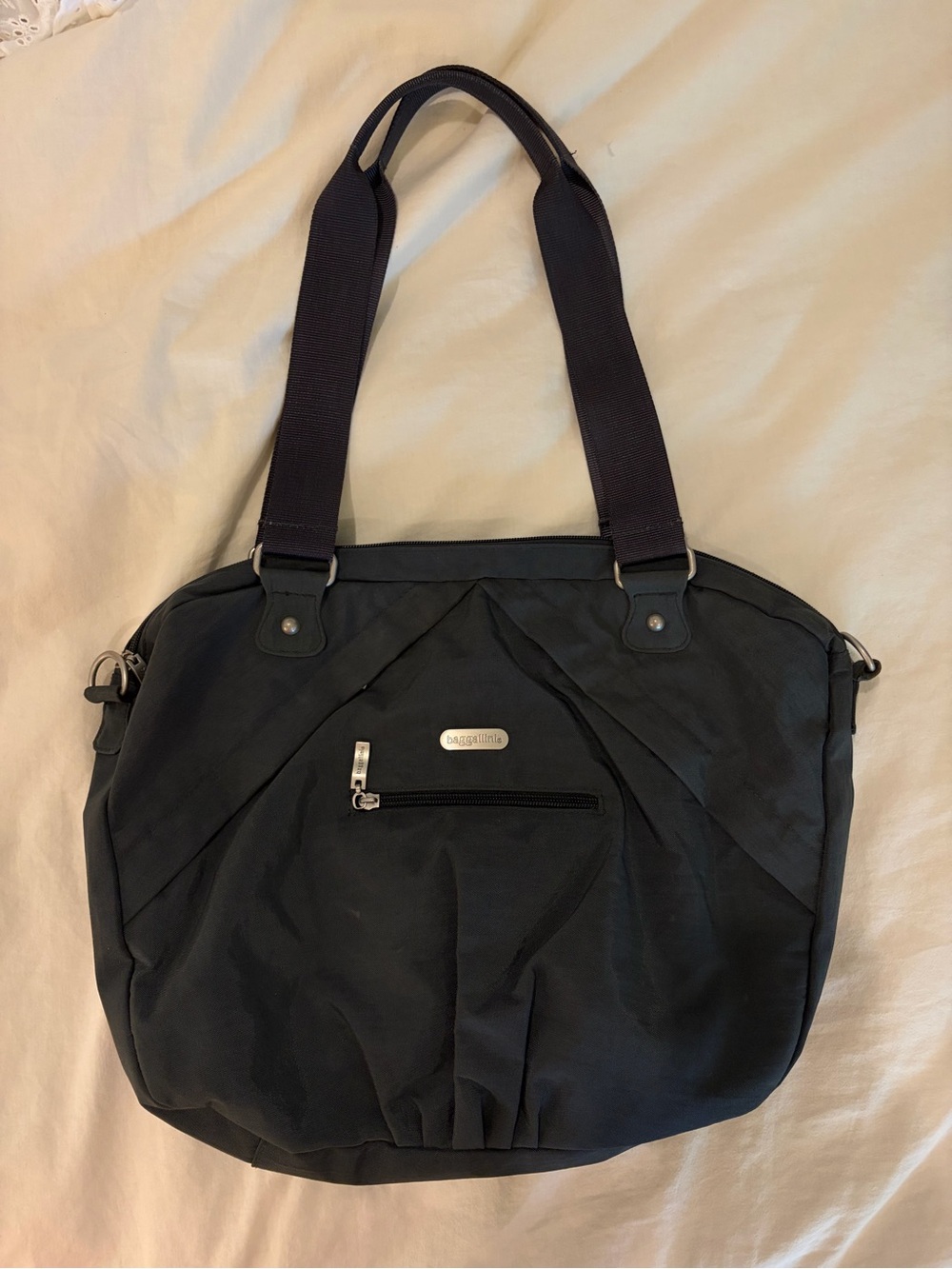 Baggallini Grey Everyday Shoulder Tote